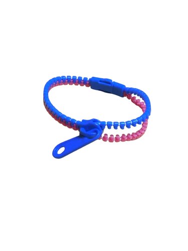 Reissverschluss-Armband