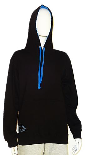 Hoodie zweifarbig