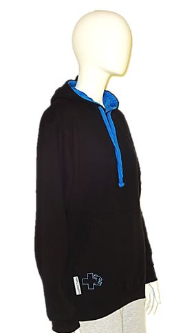 Hoodie zweifarbig