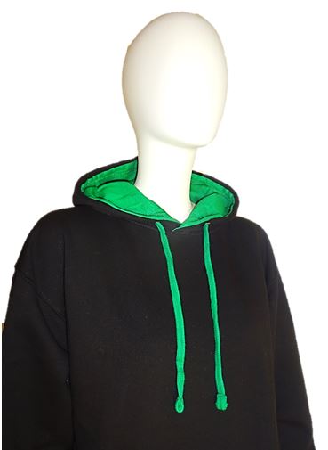 Hoodie zweifarbig