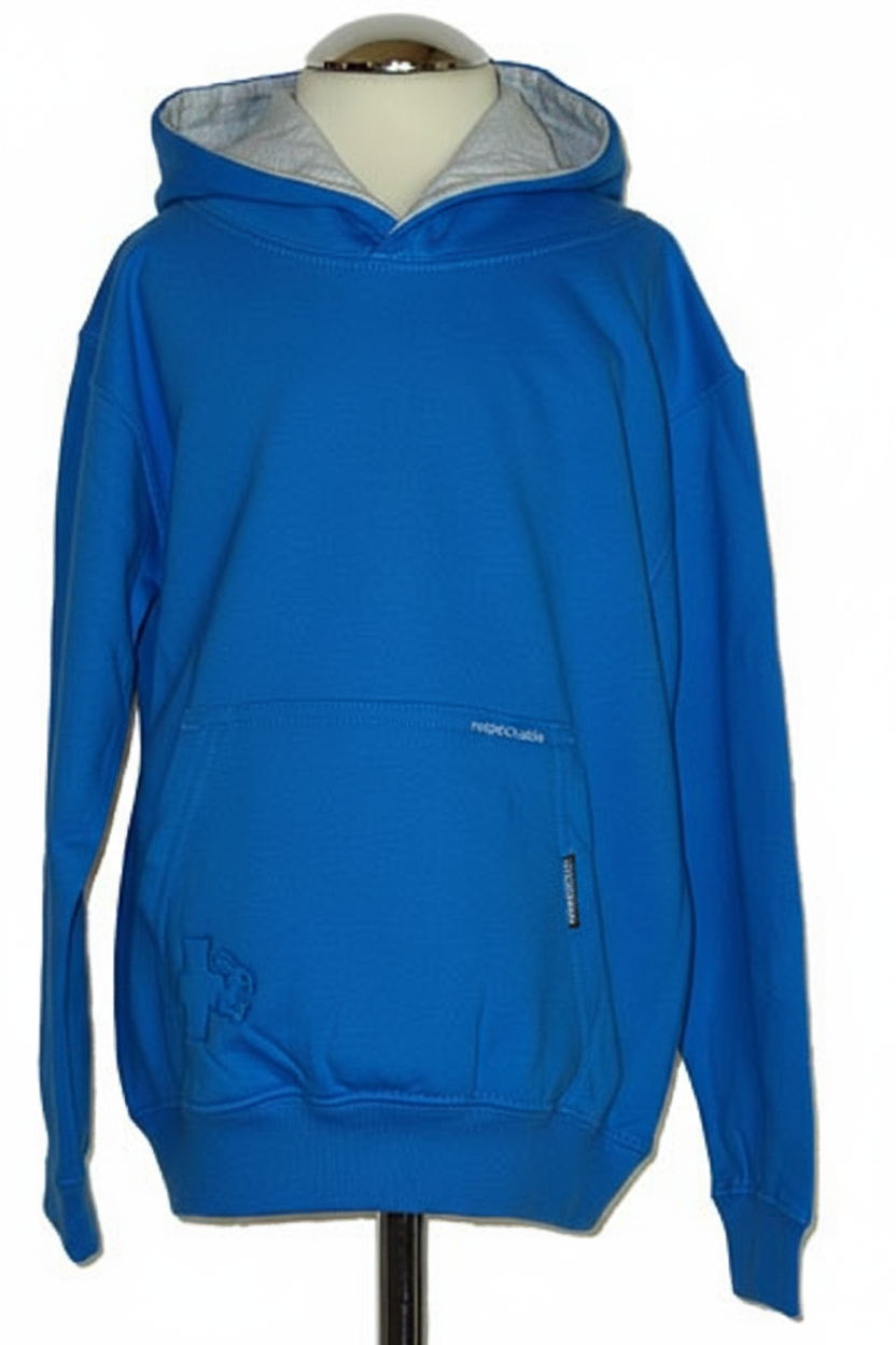 Sapphire Blue Hoodie Dreiviertelansicht