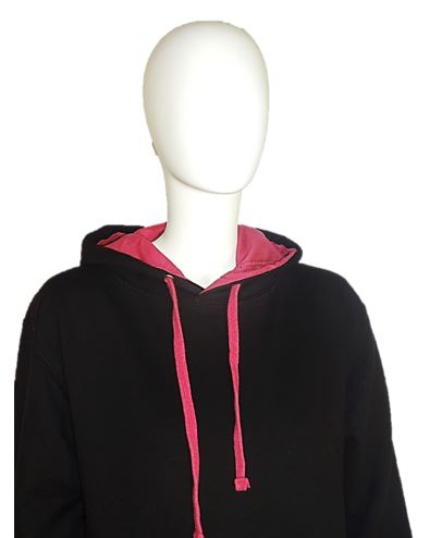 Hoodie zweifarbig